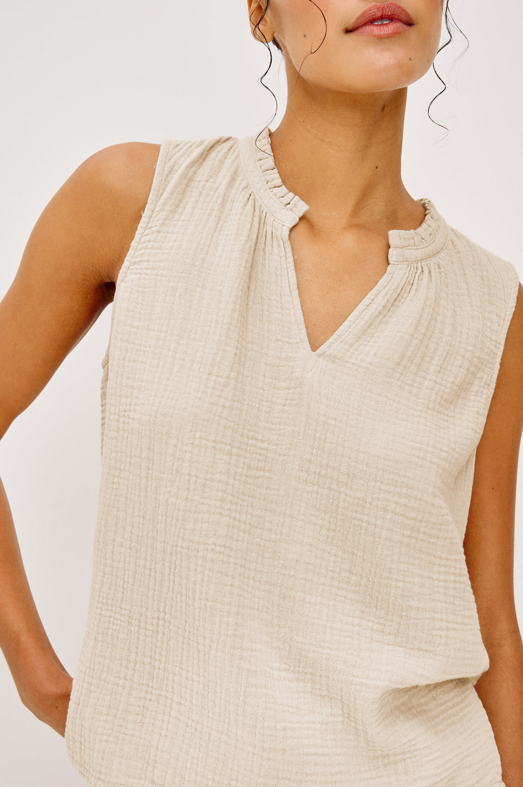Christy Top - Flax