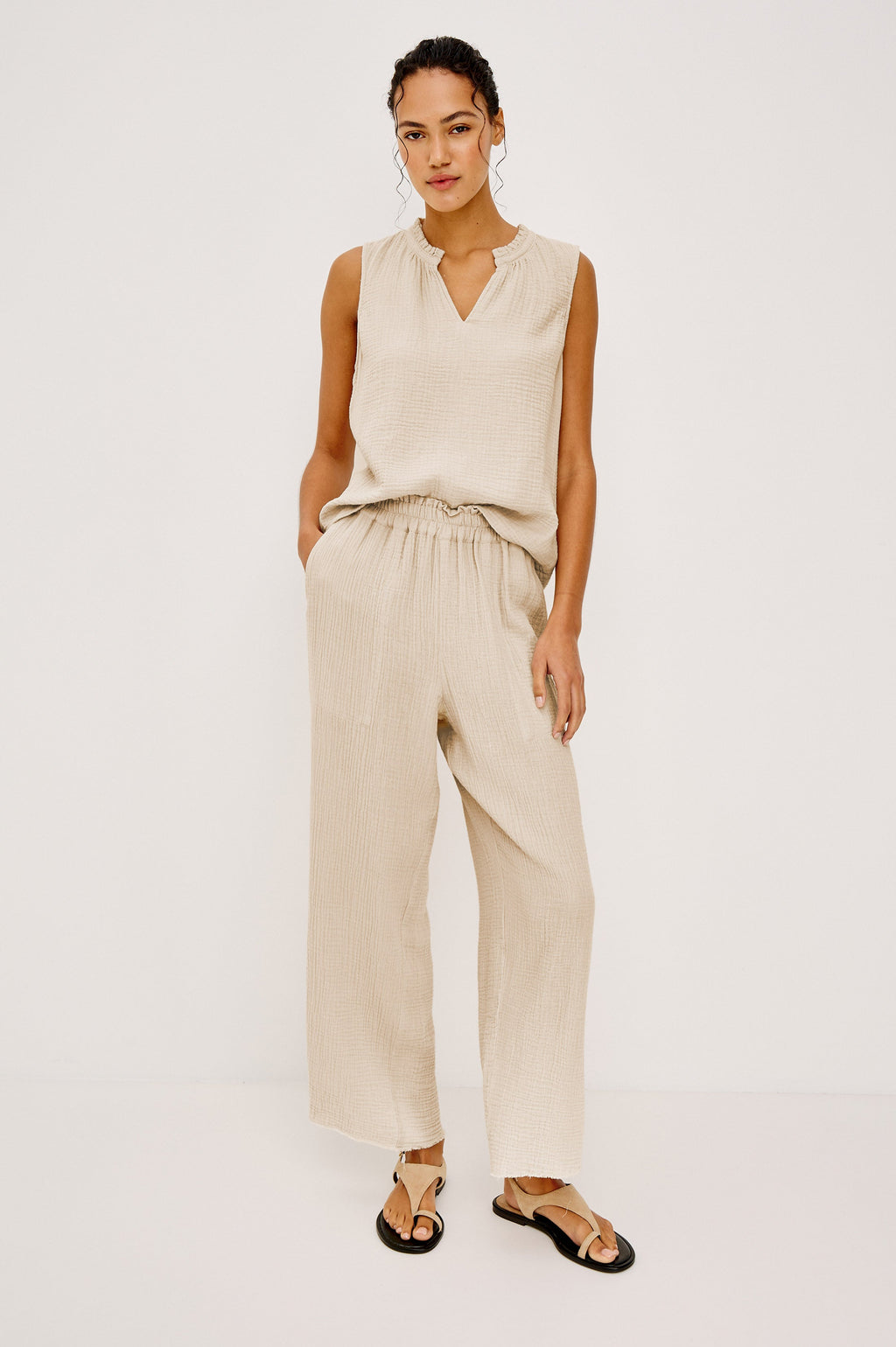 Christy Top - Flax