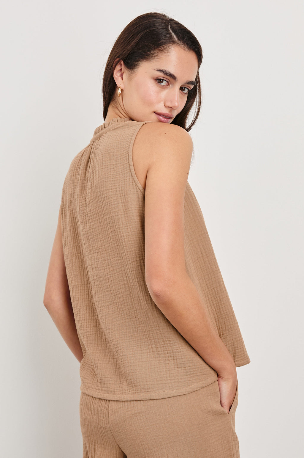 Christy Top - Taupe