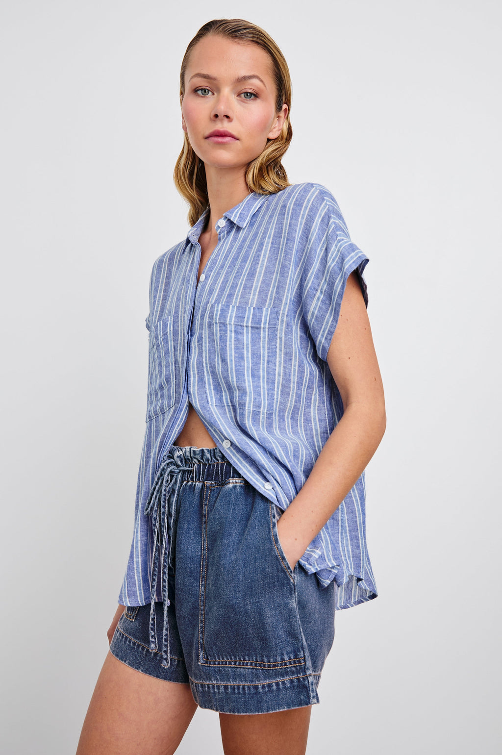 Cito Shirt - Lake View Stripe