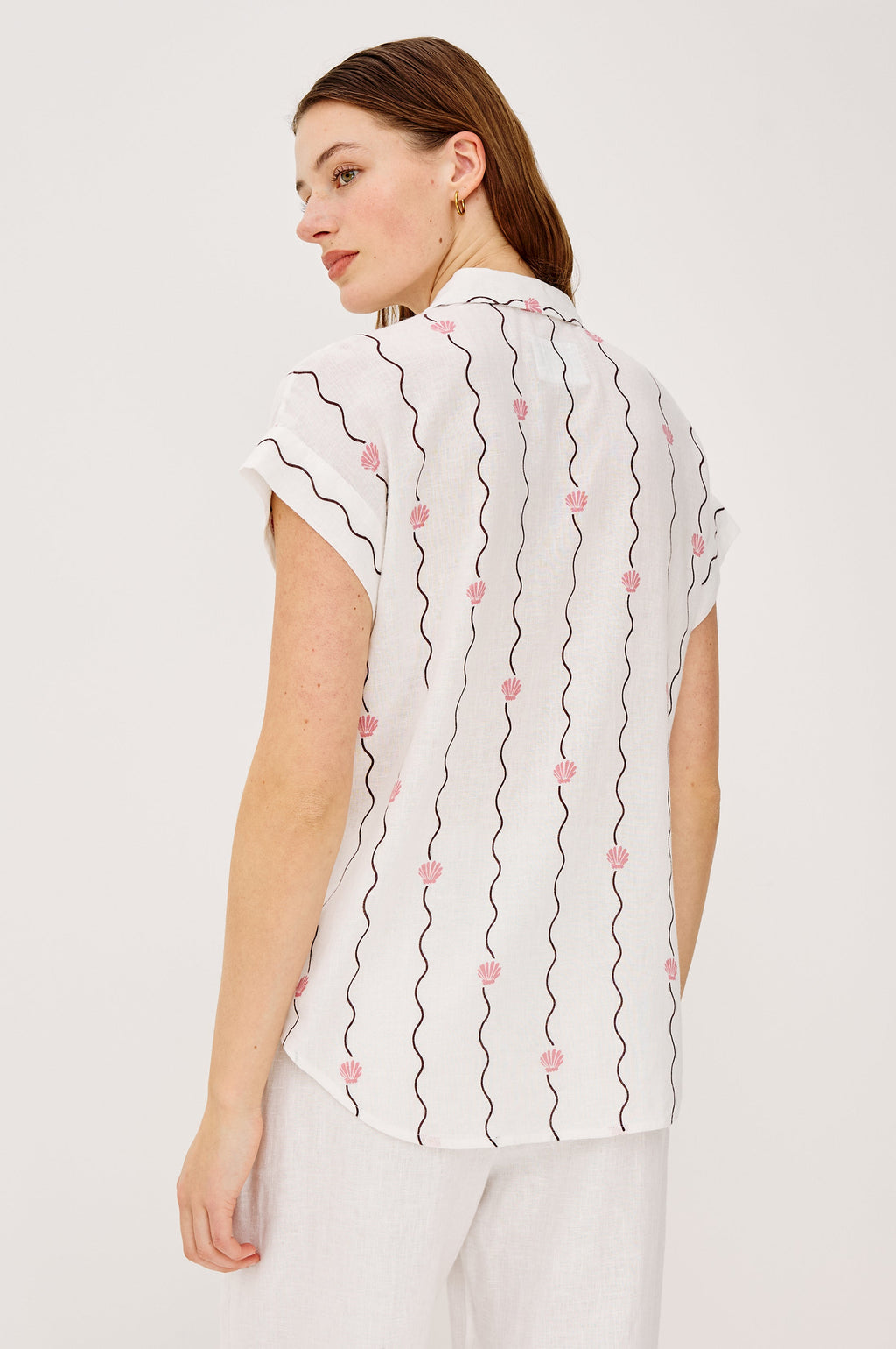 Cito Shirt - Striped Seashells