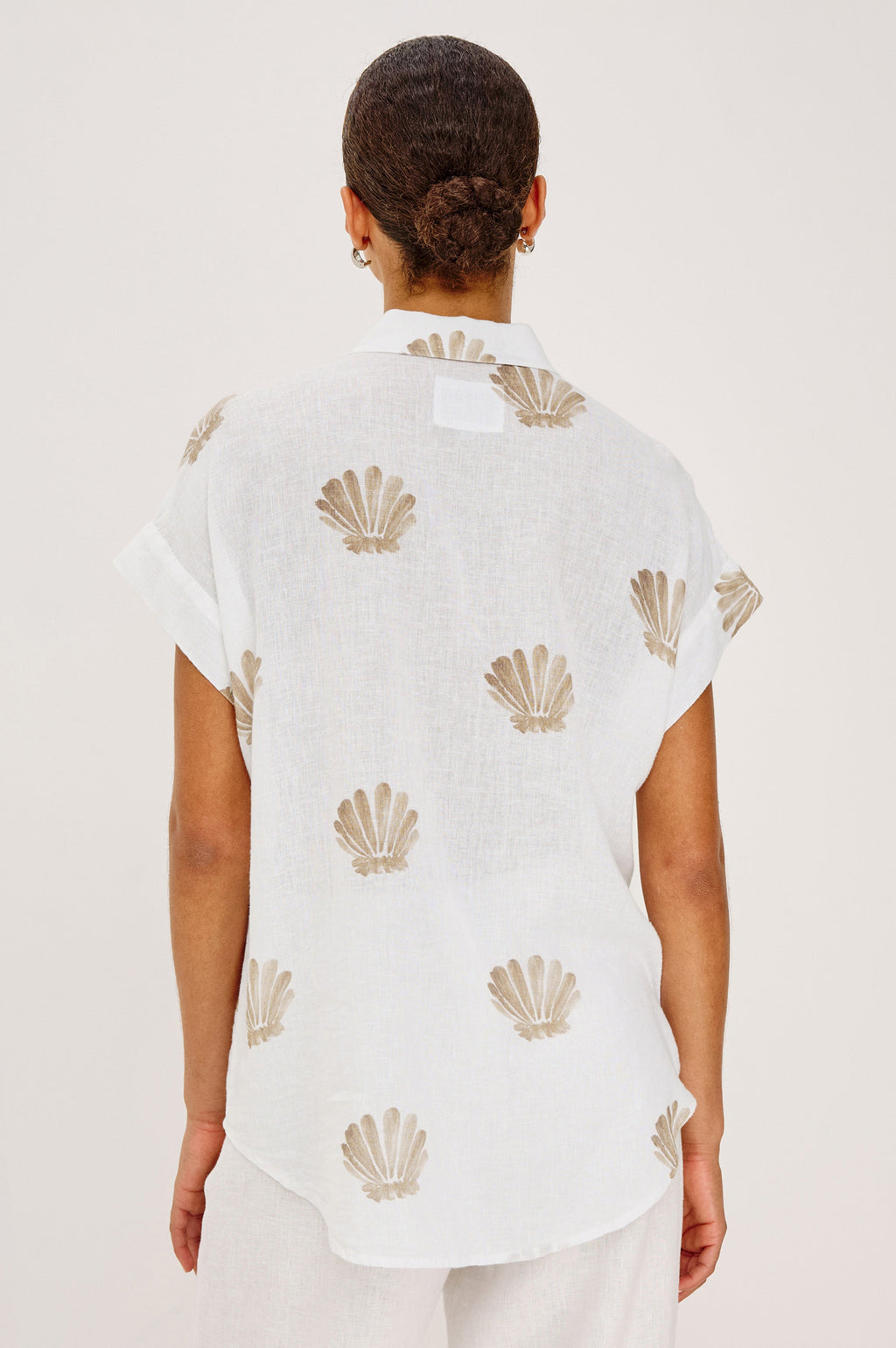 Cito Shirt - Taupe Seashells