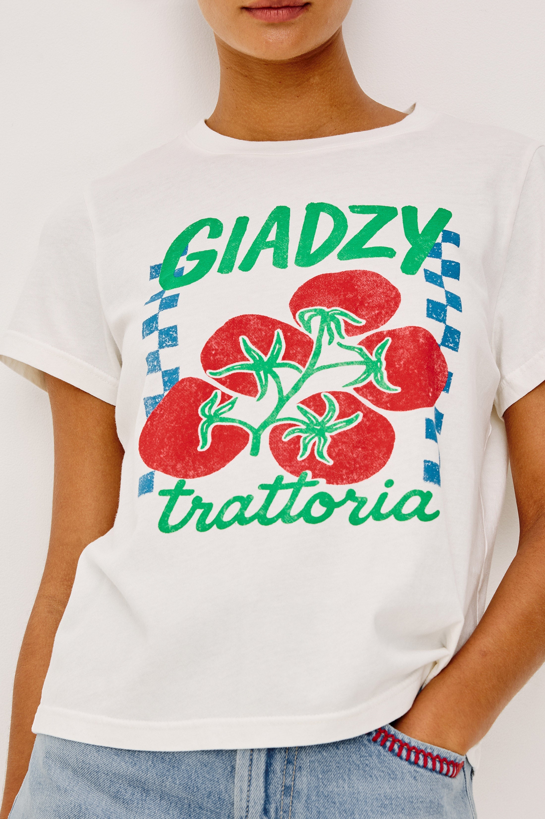 Rails X Giadzy The Classic Crew T-Shirt - Giadzy Trattoria