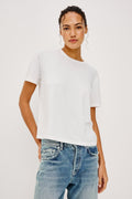 Cotton Cashmere T-Shirt - White