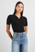 Court Polo Shirt - Black
