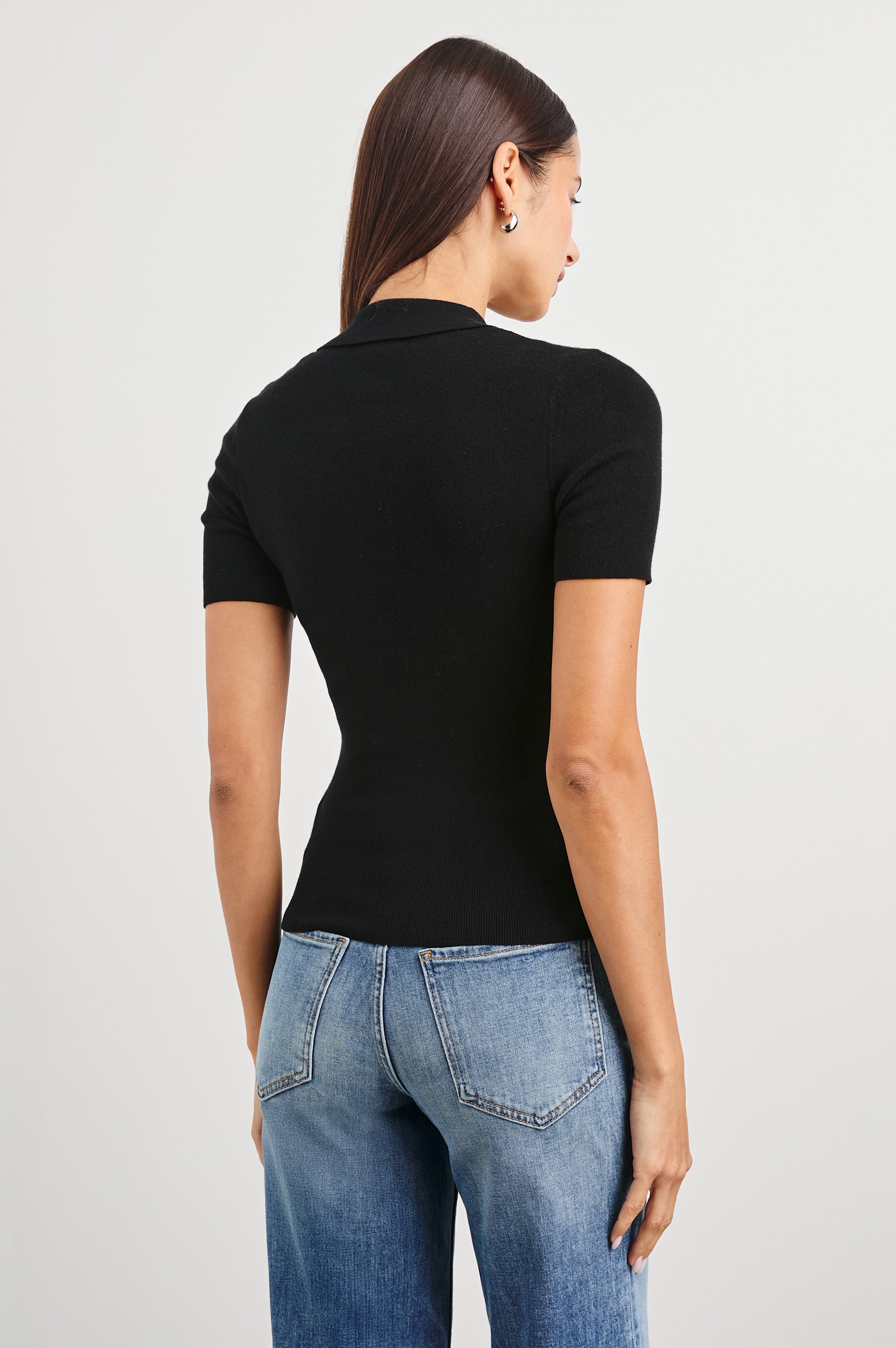 Court Polo Shirt - Black
