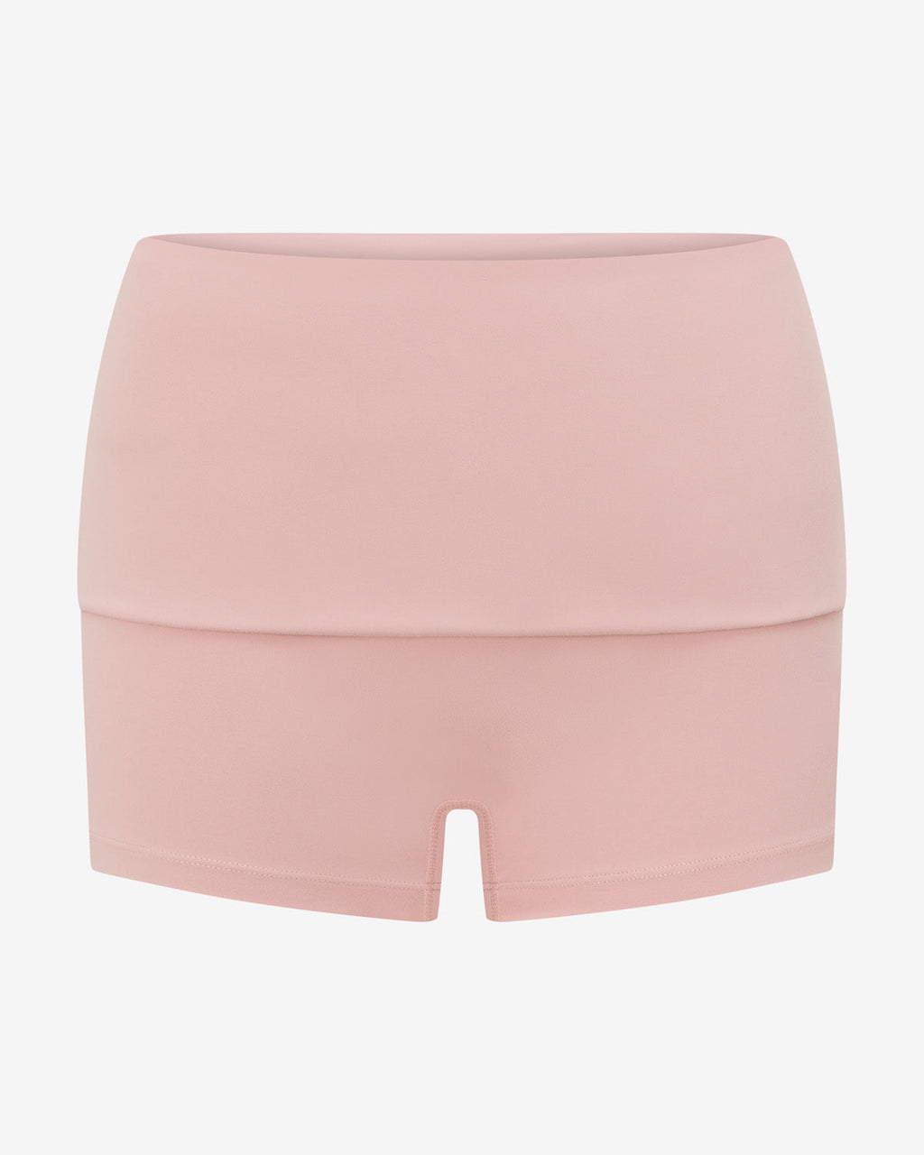 Form Invisible Scrunch Fold Over Shorts 3" | Dusty Pink