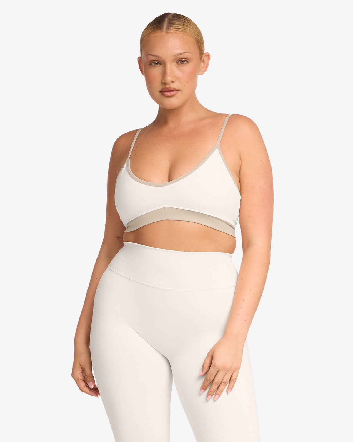 Form Chloe Crop | Vanilla Two Tone