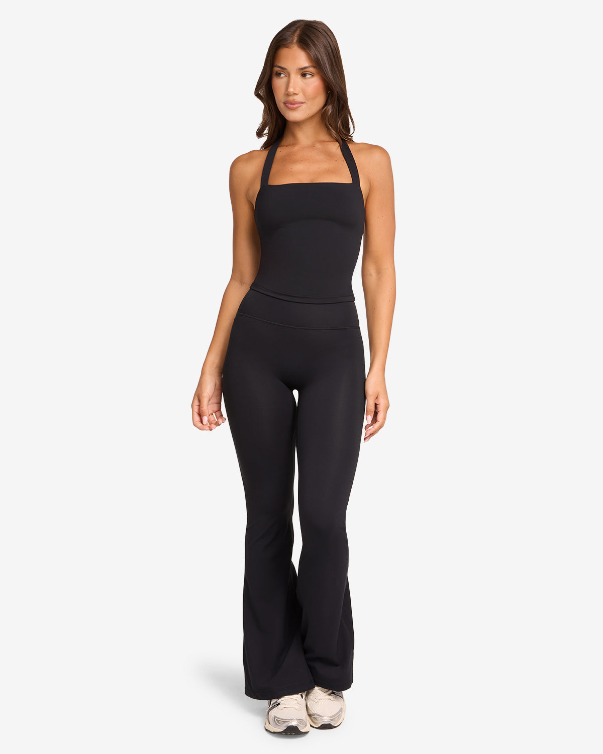 Form Invisible Scrunch Flare Leggings | Black