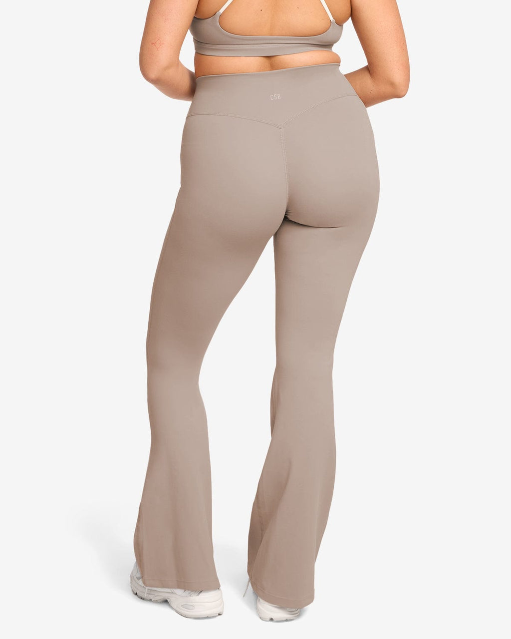Form Invisible Scrunch Flare Leggings | Latte