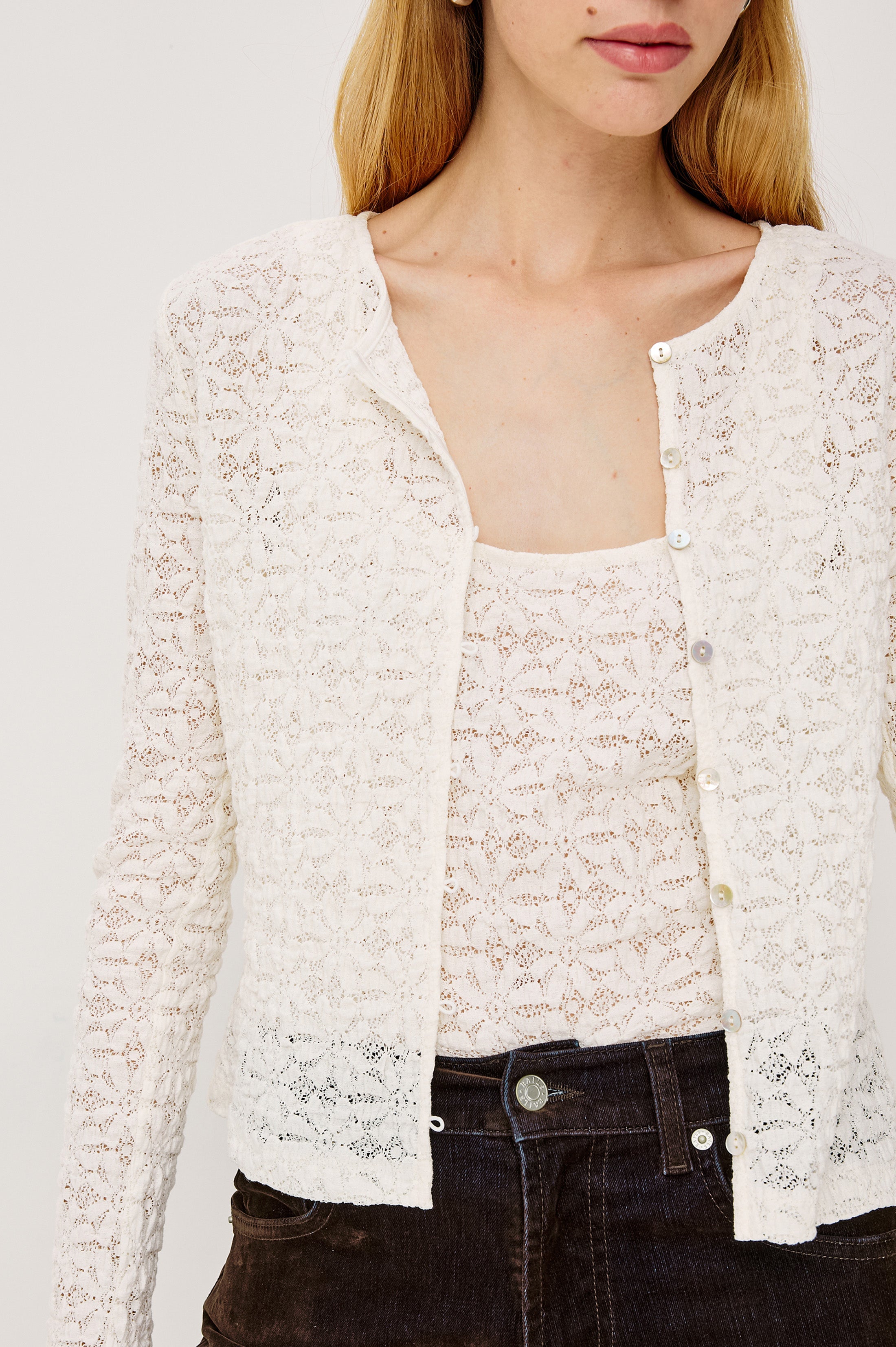 Cyrah Top - Ivory