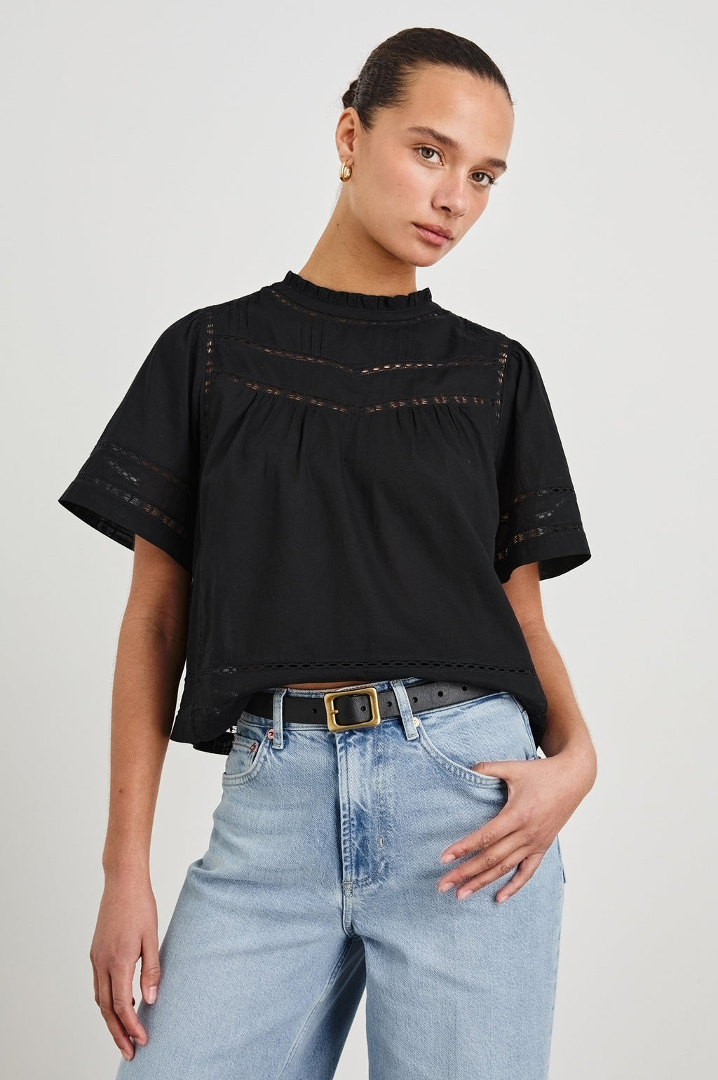 Daisy Top - Black