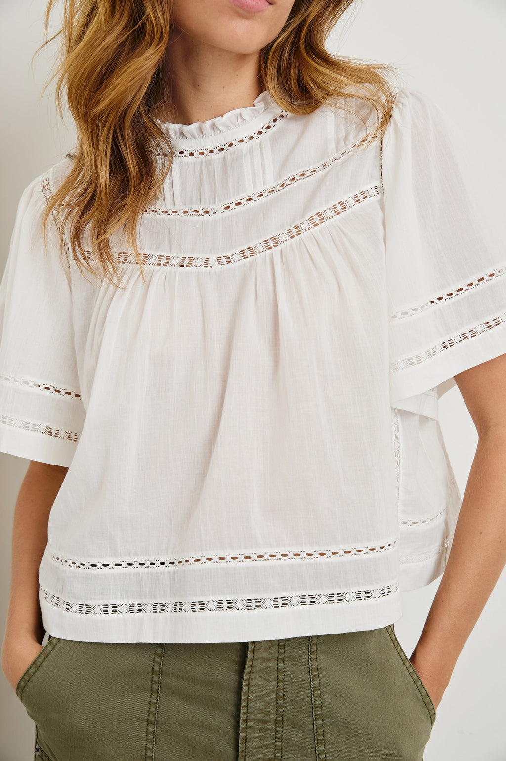 Daisy Top - White
