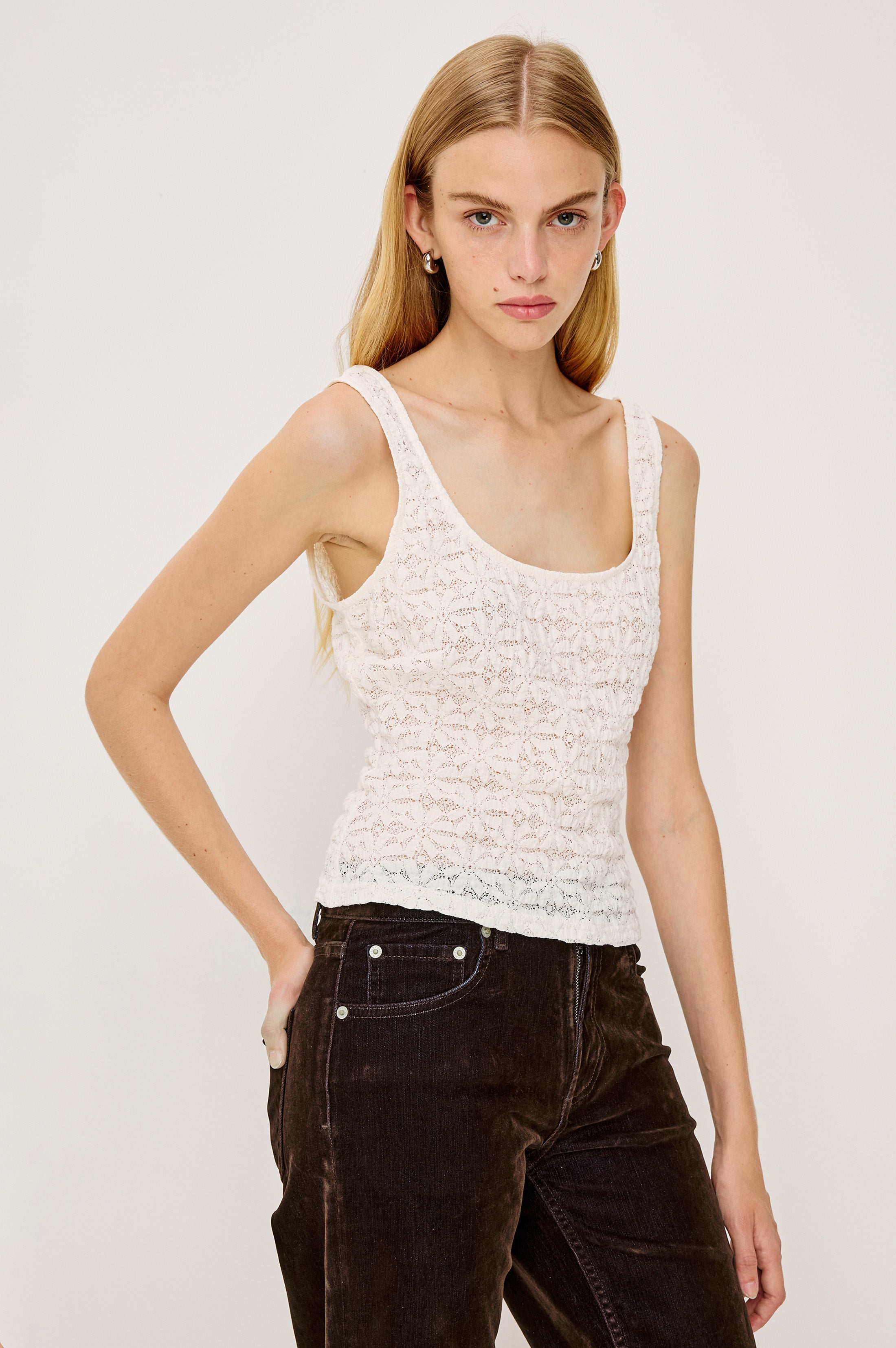 Donya Tank - Ivory