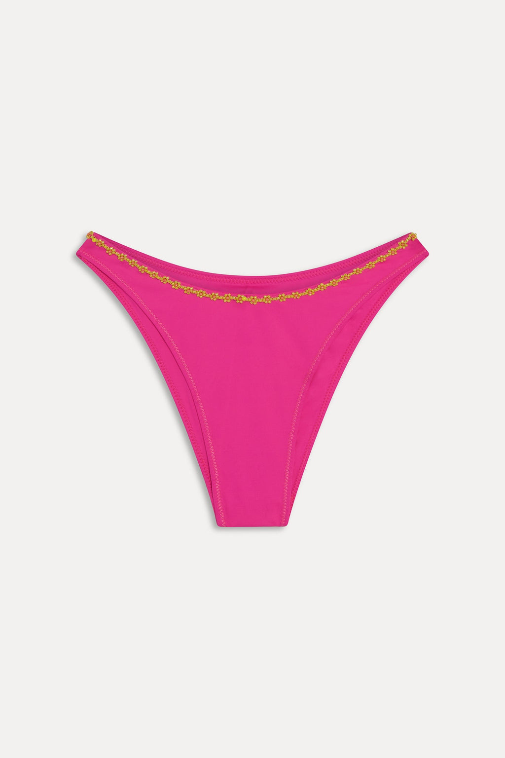 Dove Beaded Bikini Bottom - Sea Star Pink