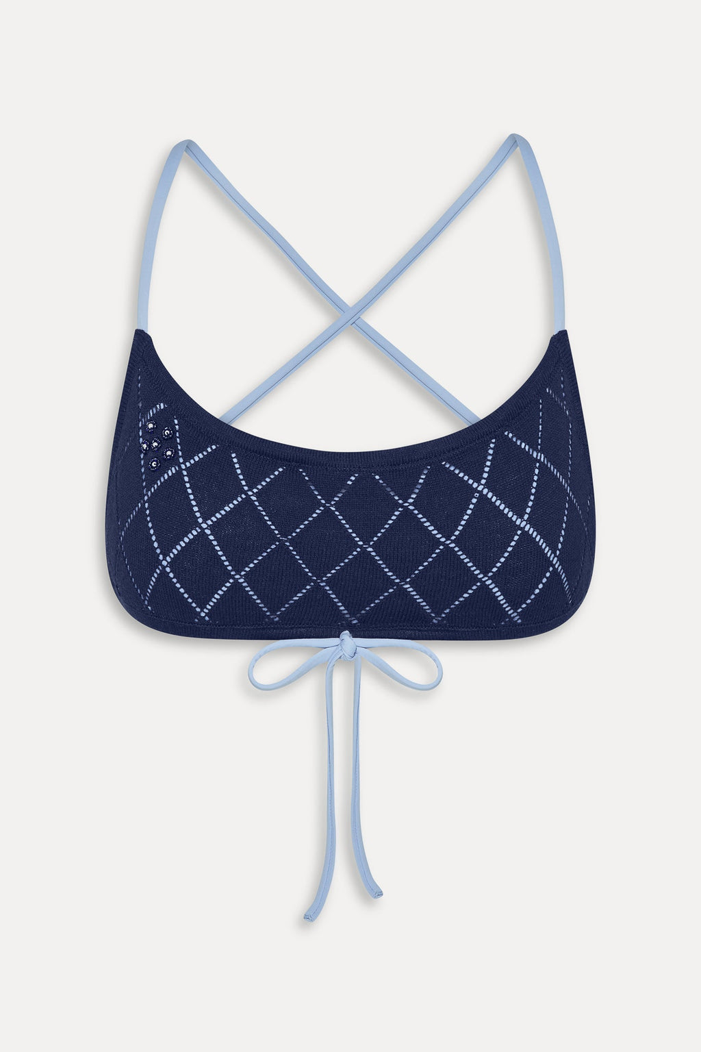 Dreamy Skimpy Bikini Top - Diamond Stitch