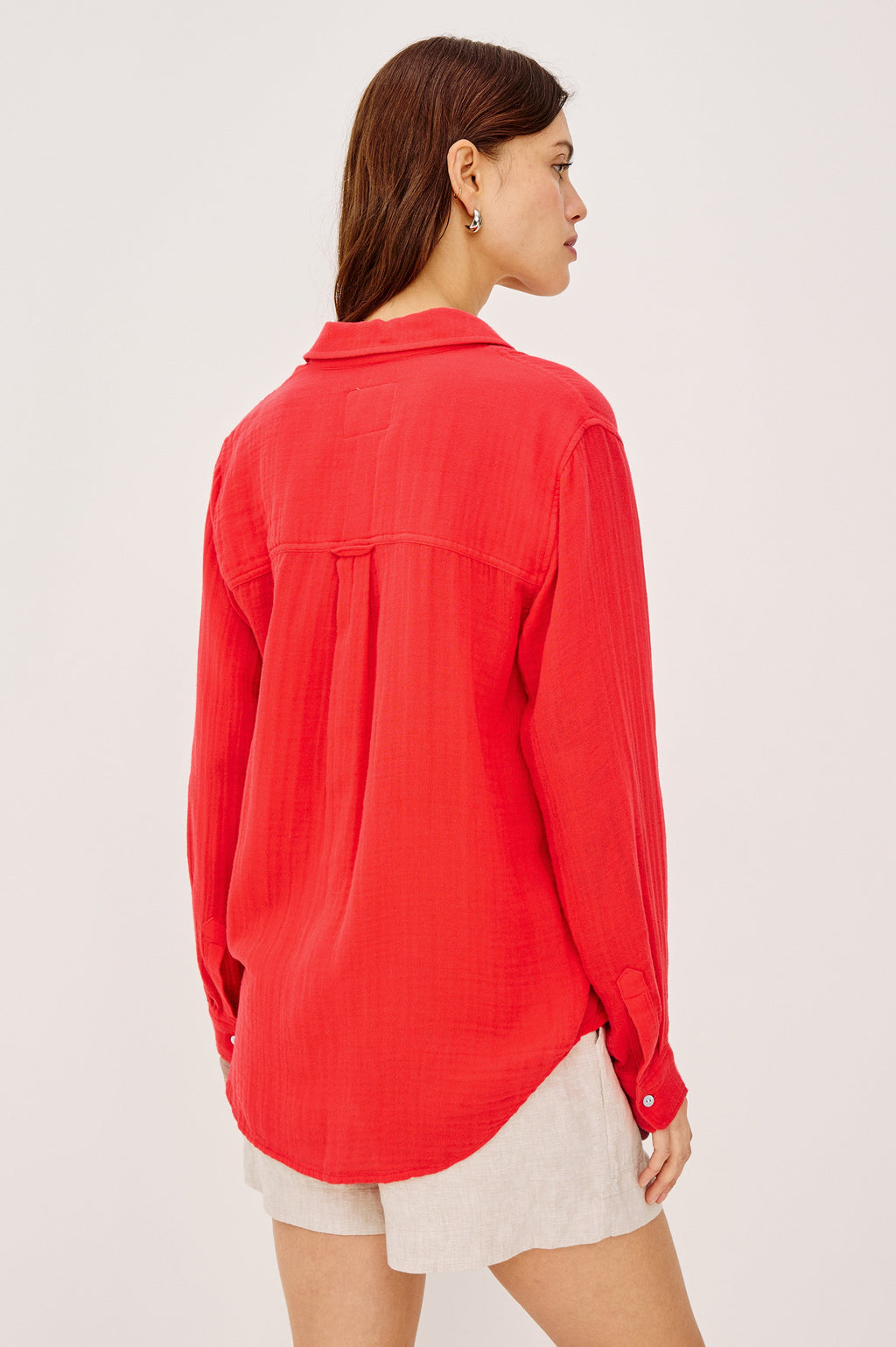 Ellis Shirt - Cherry