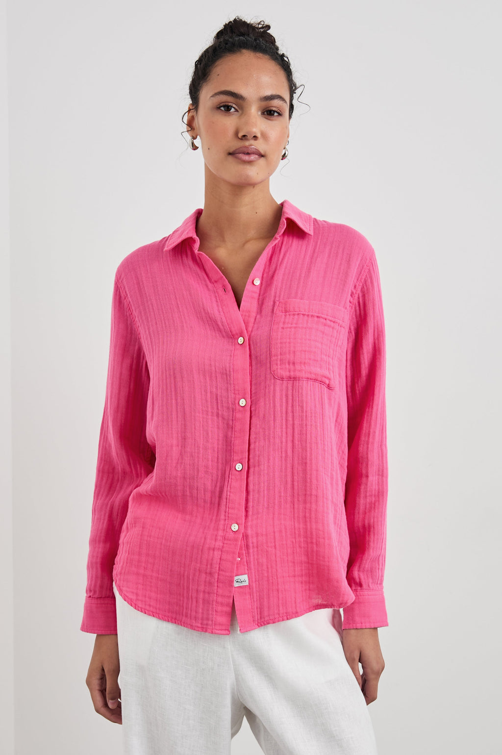 Ellis Shirt - Hibiscus