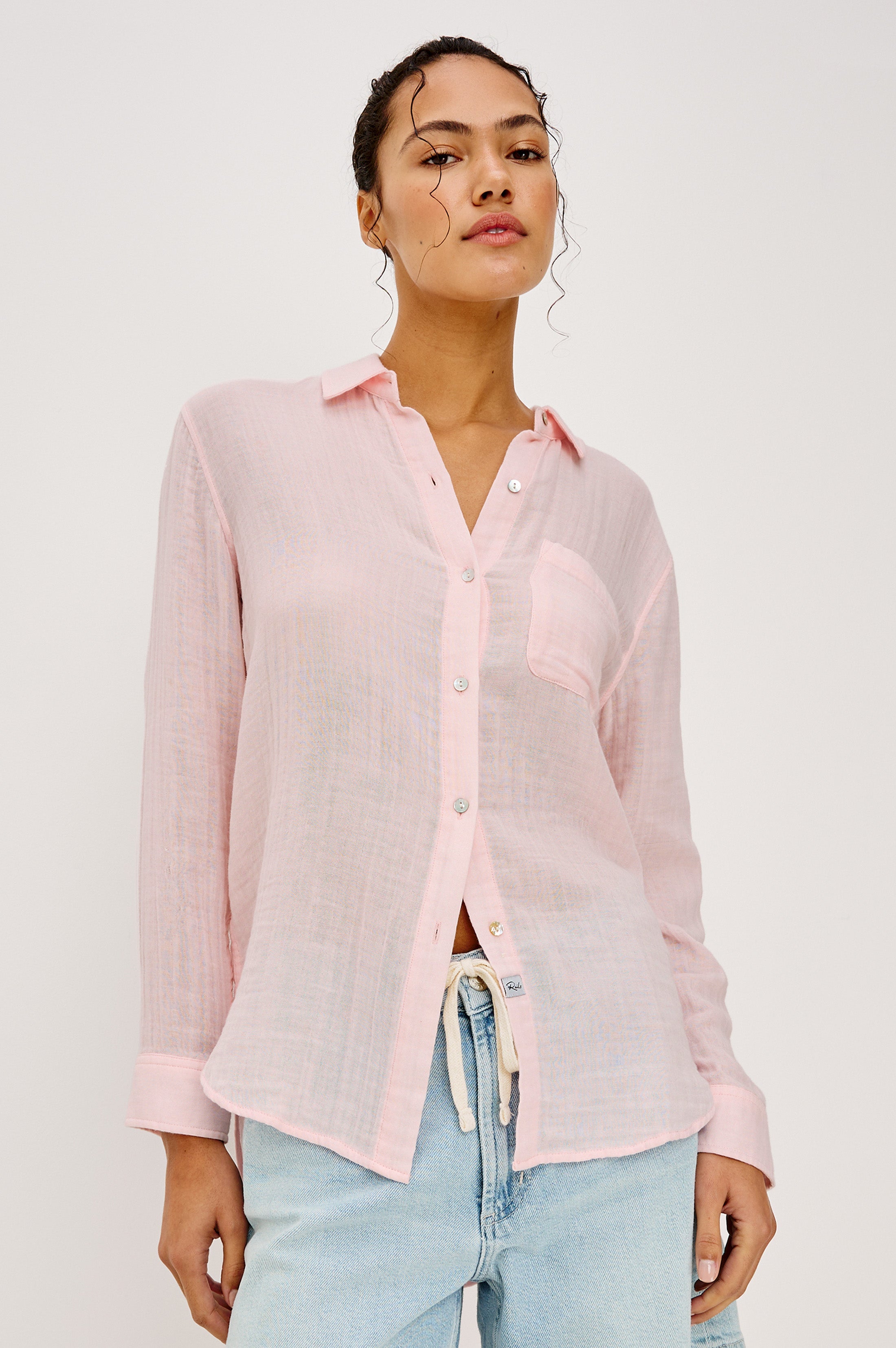 Ellis Shirt - Petal