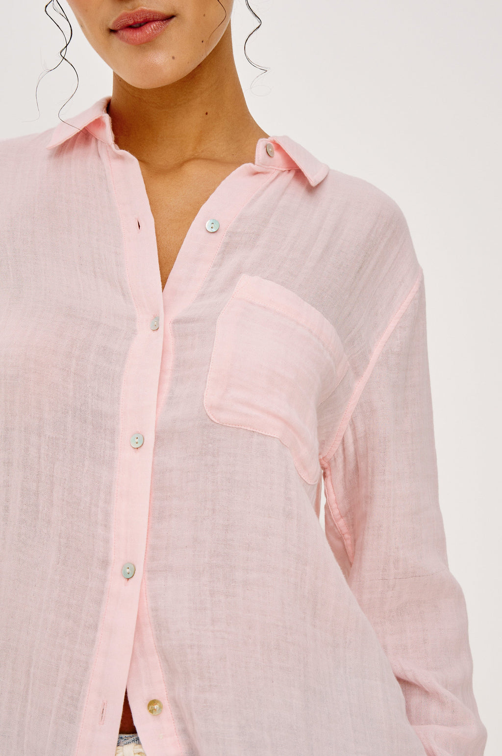 Ellis Shirt - Petal