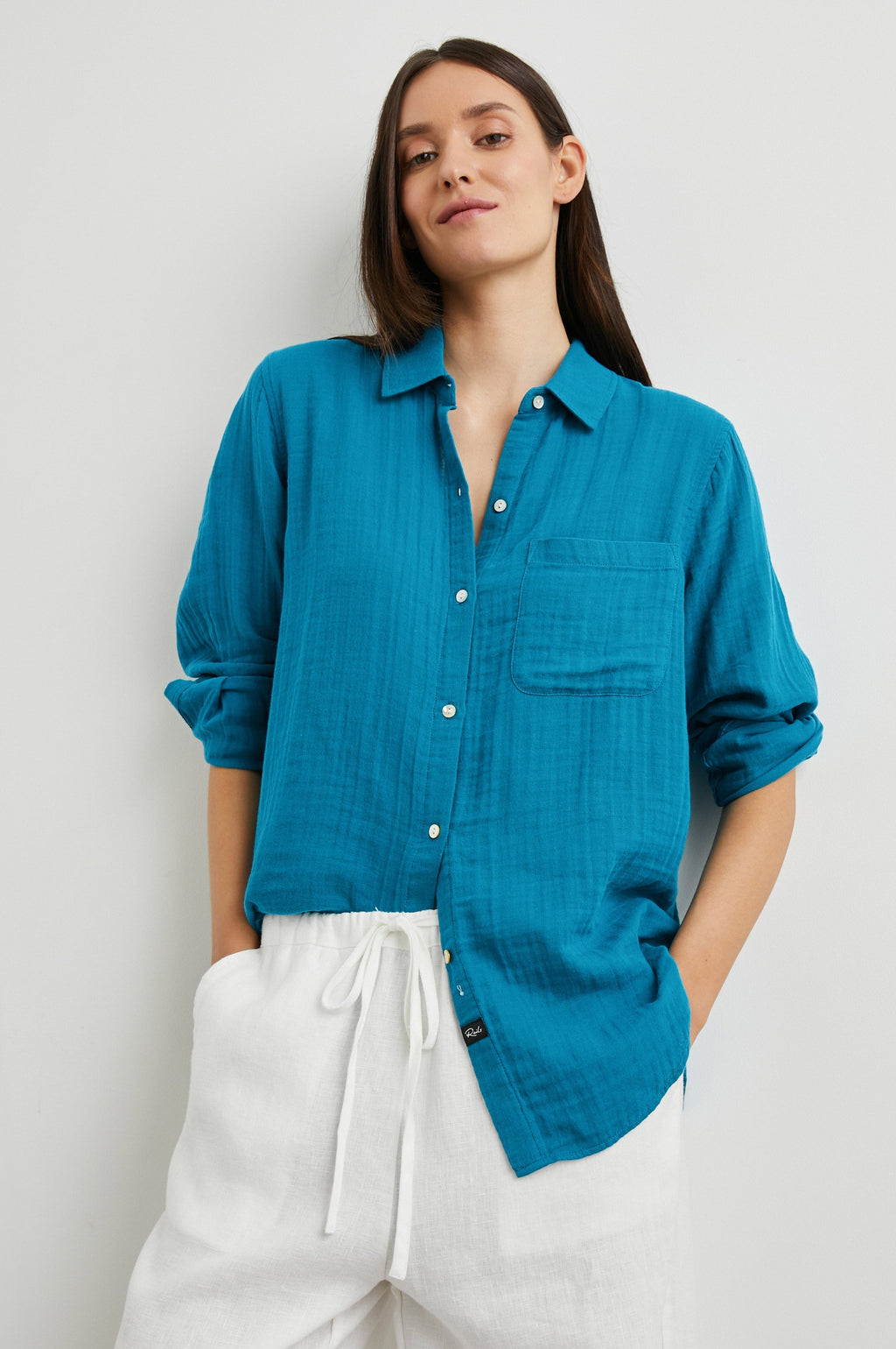Ellis Shirt - Turkish Tile