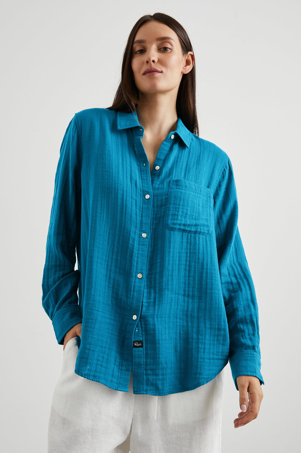 Ellis Shirt - Turkish Tile