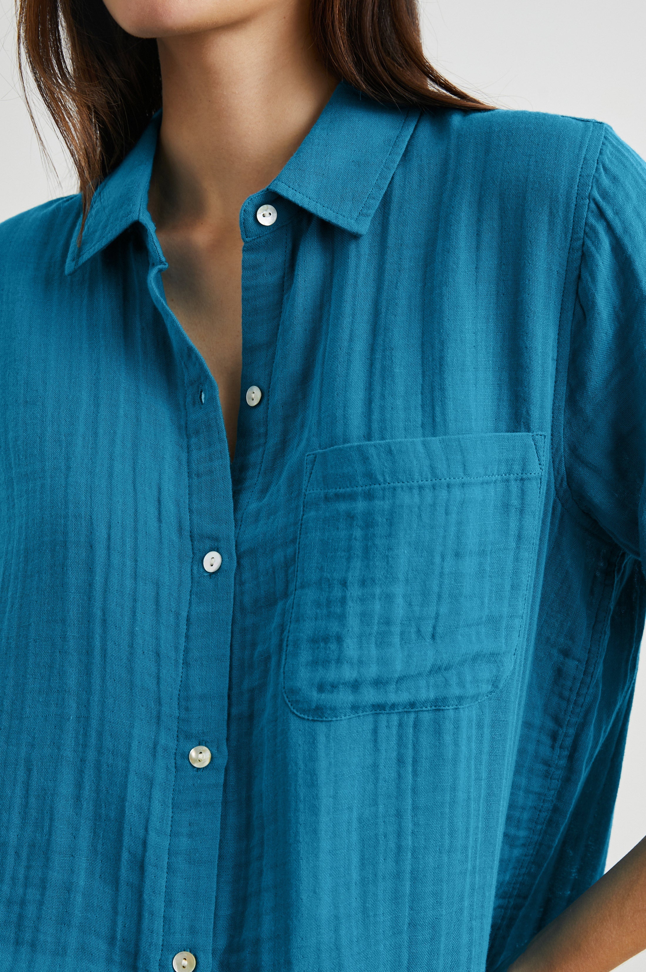 Ellis Shirt - Turkish Tile