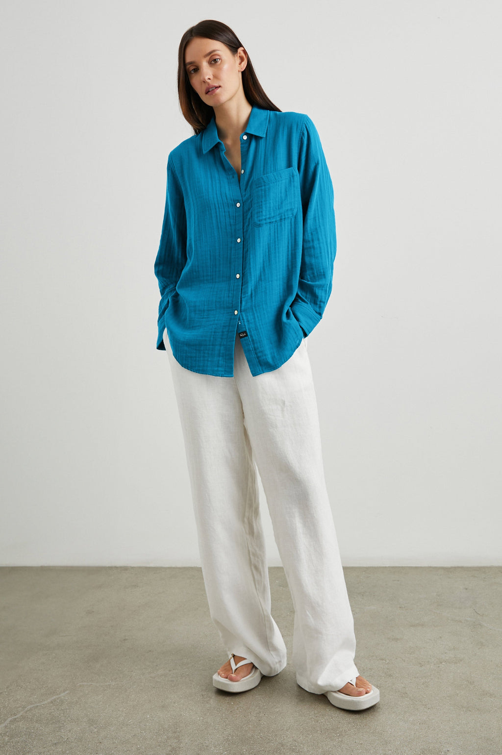 Ellis Shirt - Turkish Tile
