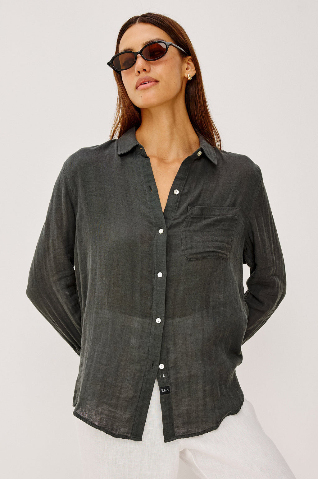 Ellis Shirt - Washed Black