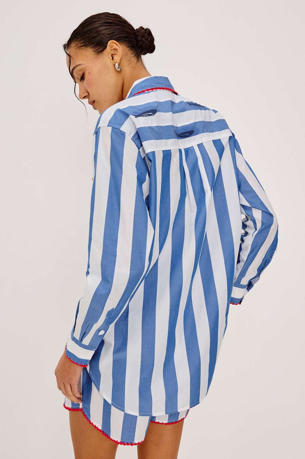 Rails X Giadzy Elsa Shirt - Dolce Vita Embroidery