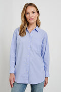 Elsa Shirt - Oxford White Stripe