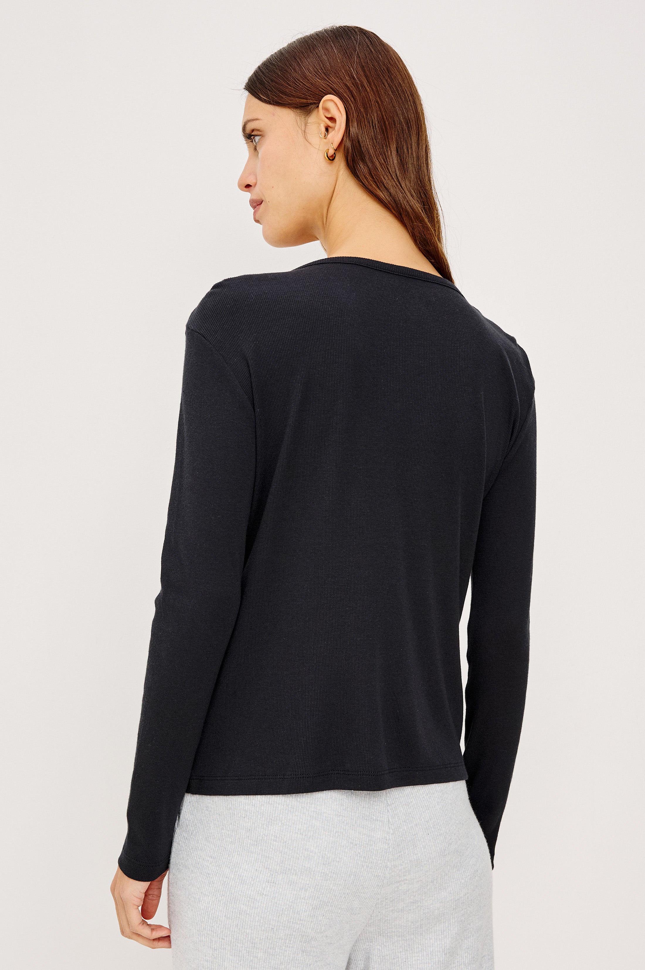 Lounge Henley - Black