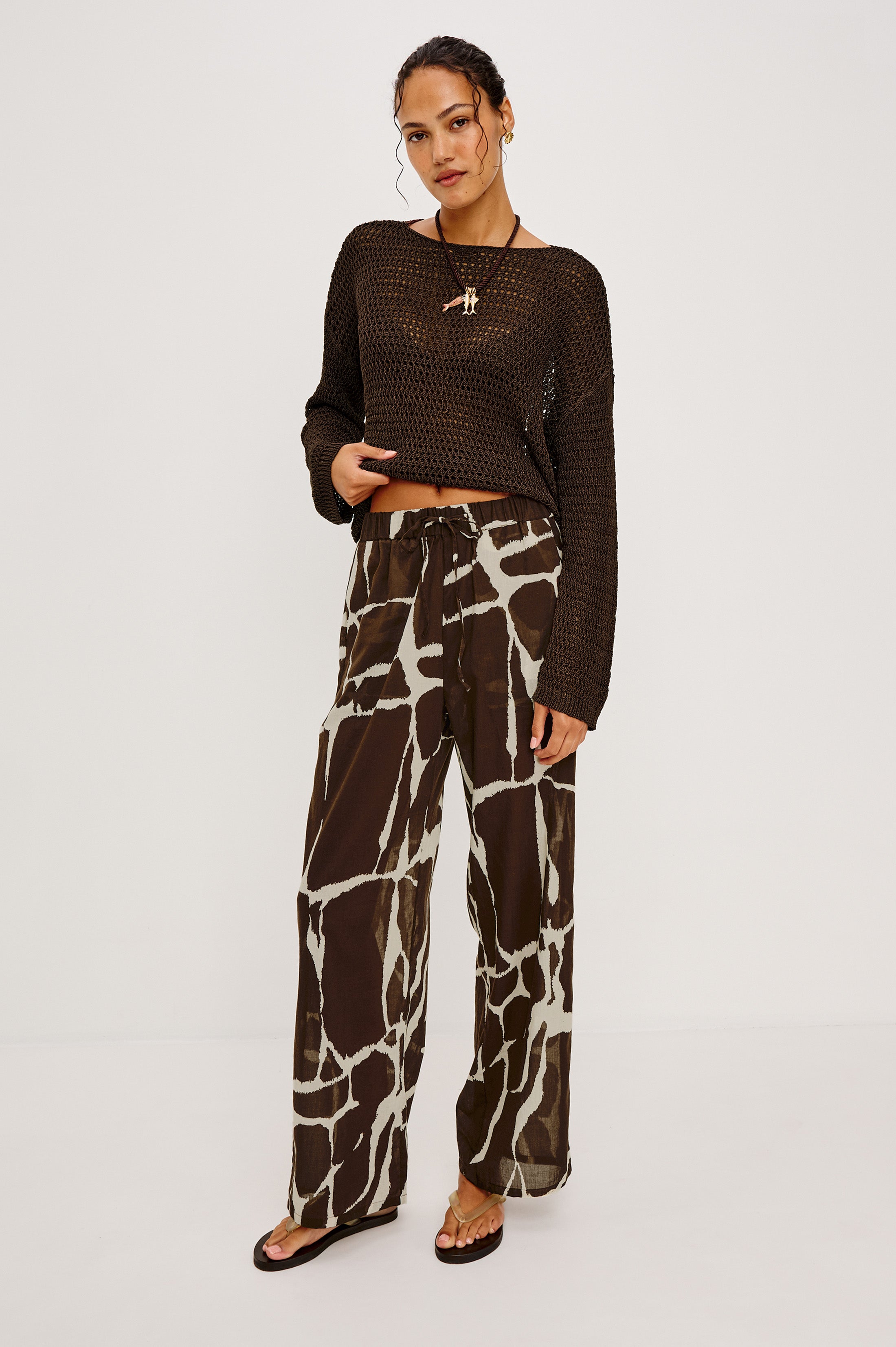 Evangeline Sweater - Espresso