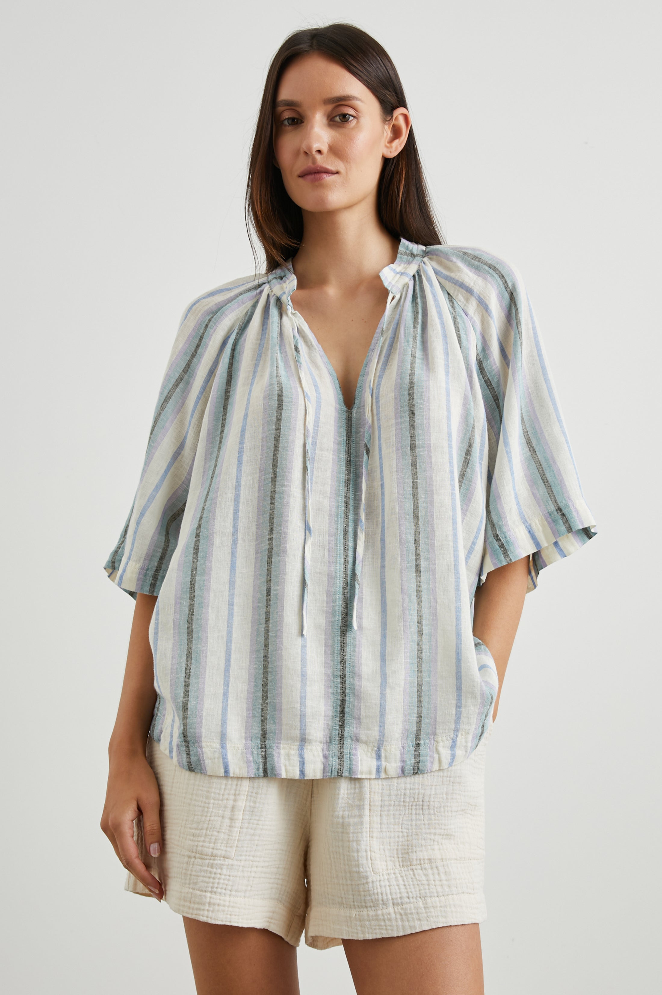 Eveline Top - Catania Stripe