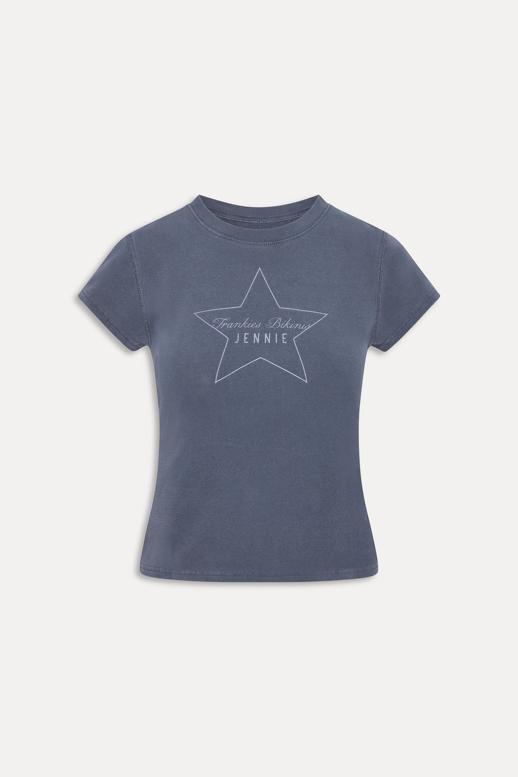 x JENNIE Eva Cotton Tee - Comet