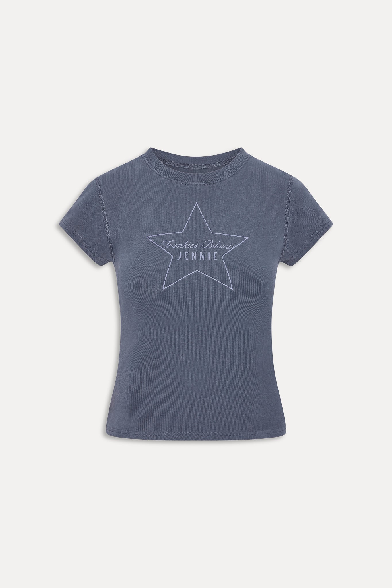 x JENNIE Eva Cotton Tee - Comet