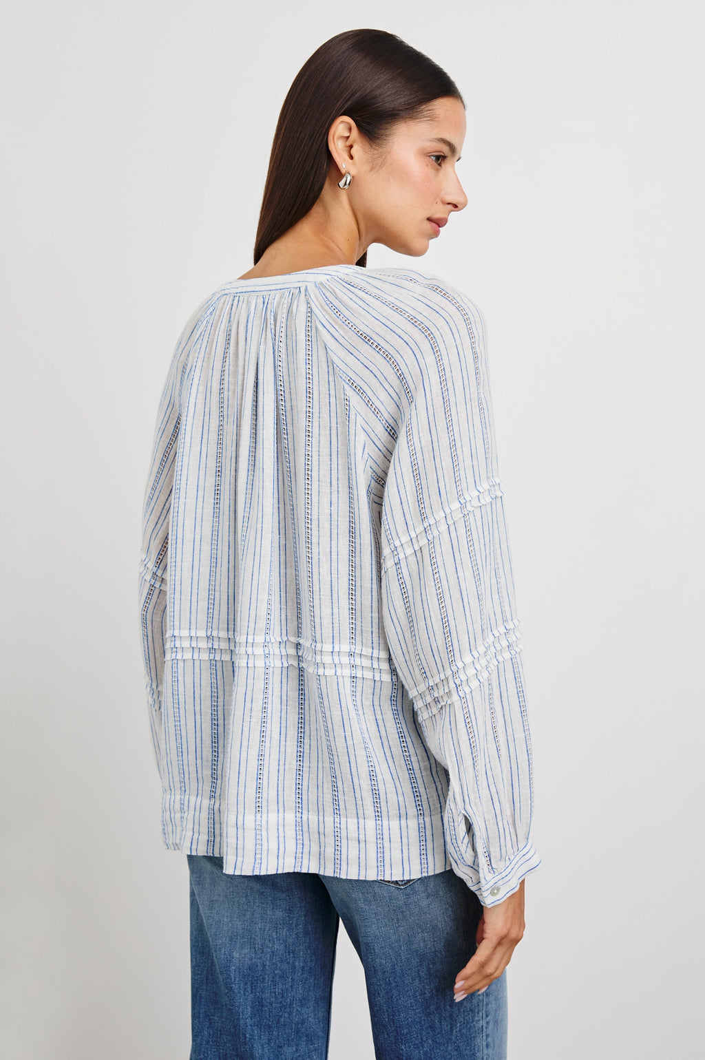 Frances Top - Sonoma Stripe