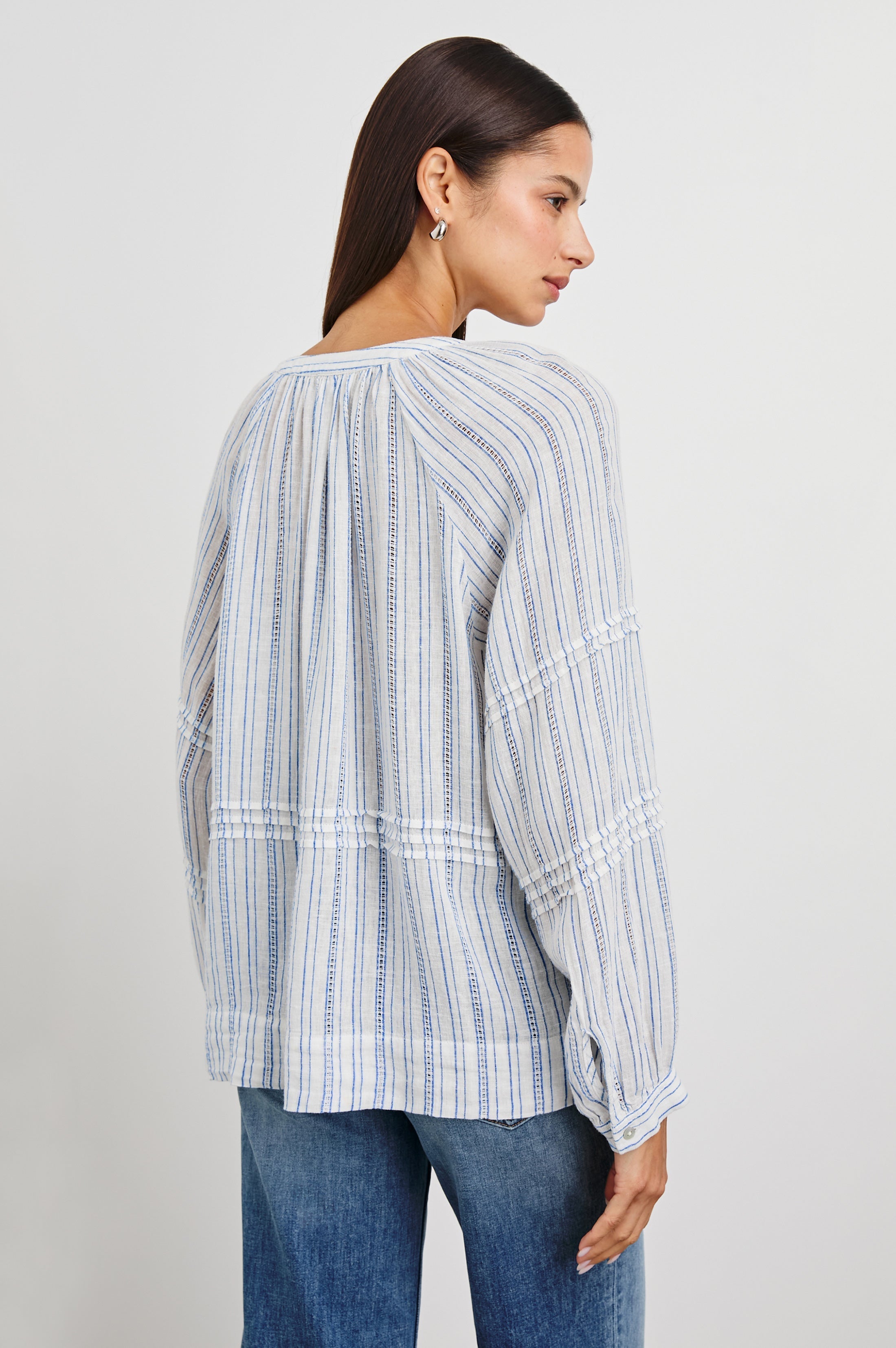 Frances Top - Sonoma Stripe