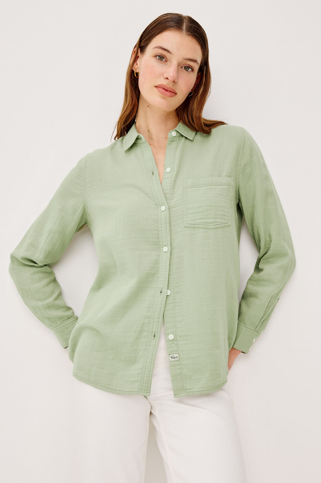 Freeman Shirt - Vintage Sage
