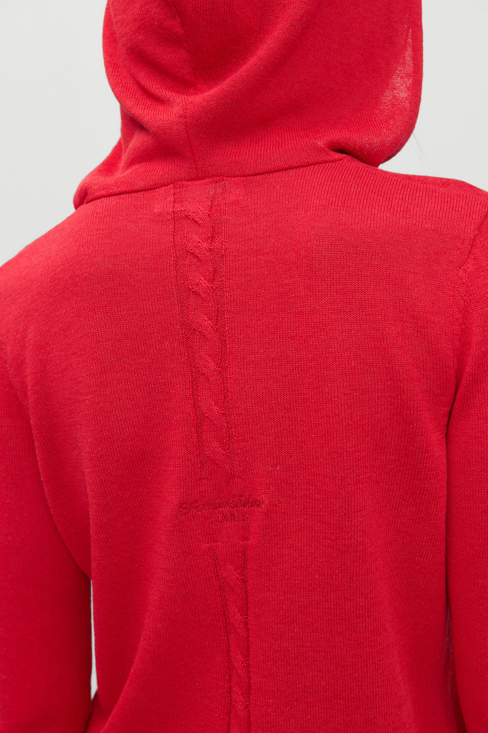 x JENNIE Atlas Knit Hoodie - Lip Tint
