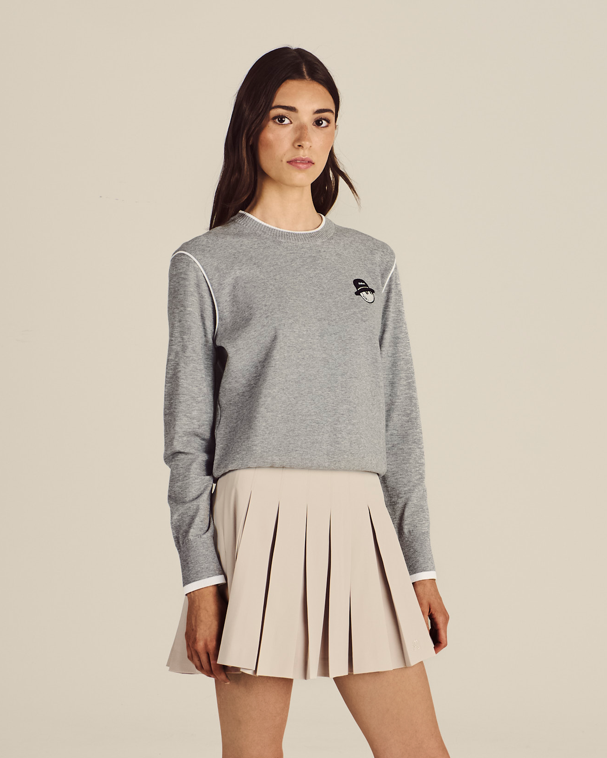 Studio Seoul High-Low Pleated Skirt