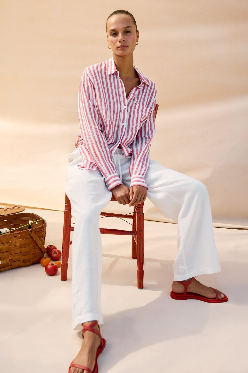 Rails X Giadzy Giada Shirt - Ravello Stripe