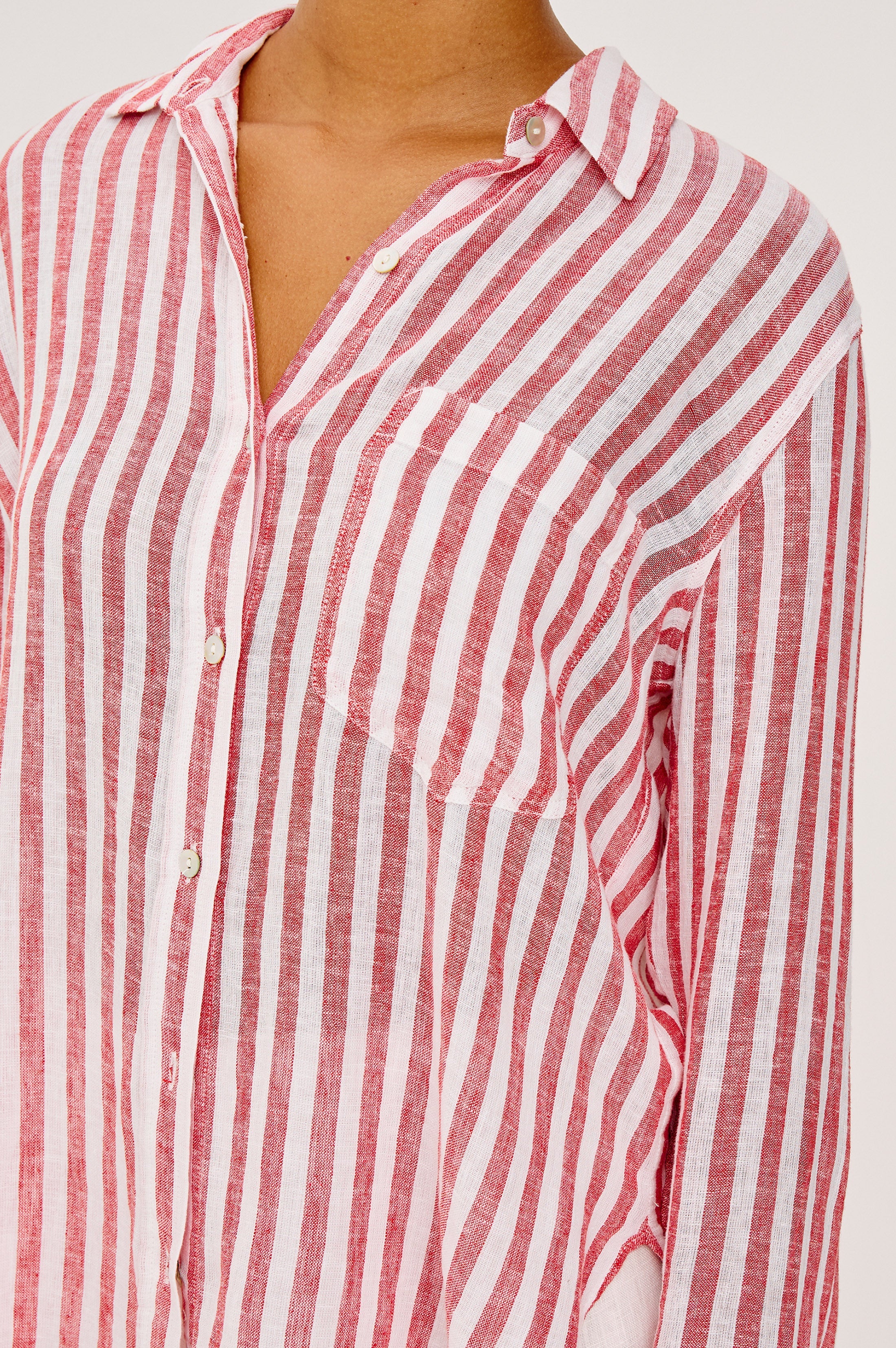 Rails X Giadzy Giada Shirt - Ravello Stripe