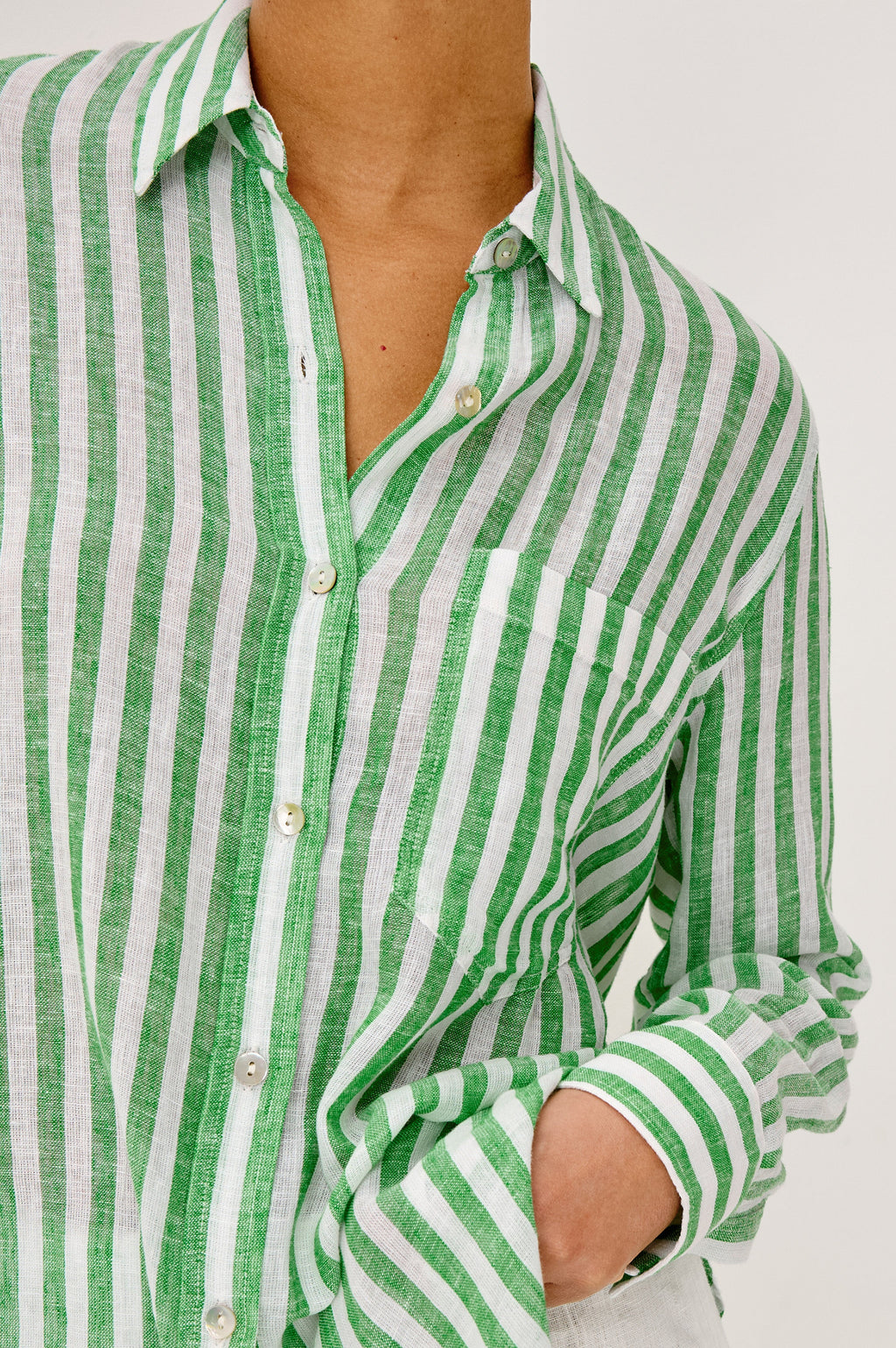 Rails X Giadzy Giada Shirt - Trevi Stripe
