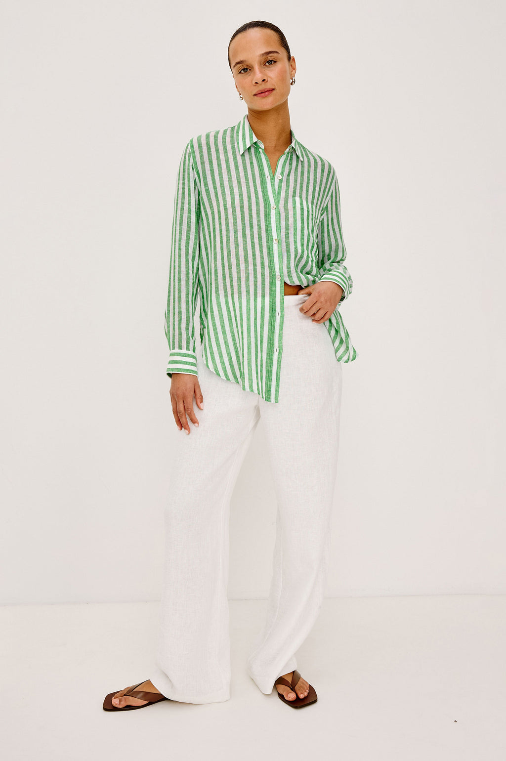 Rails X Giadzy Giada Shirt - Trevi Stripe
