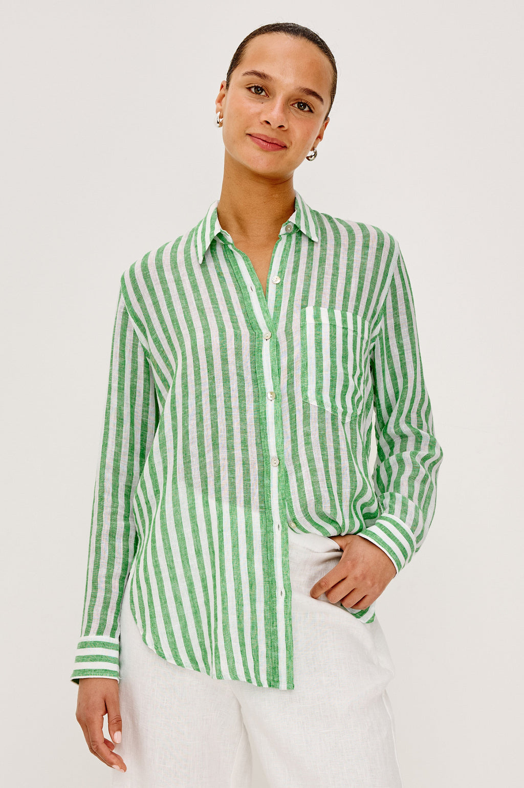 Rails X Giadzy Giada Shirt - Trevi Stripe
