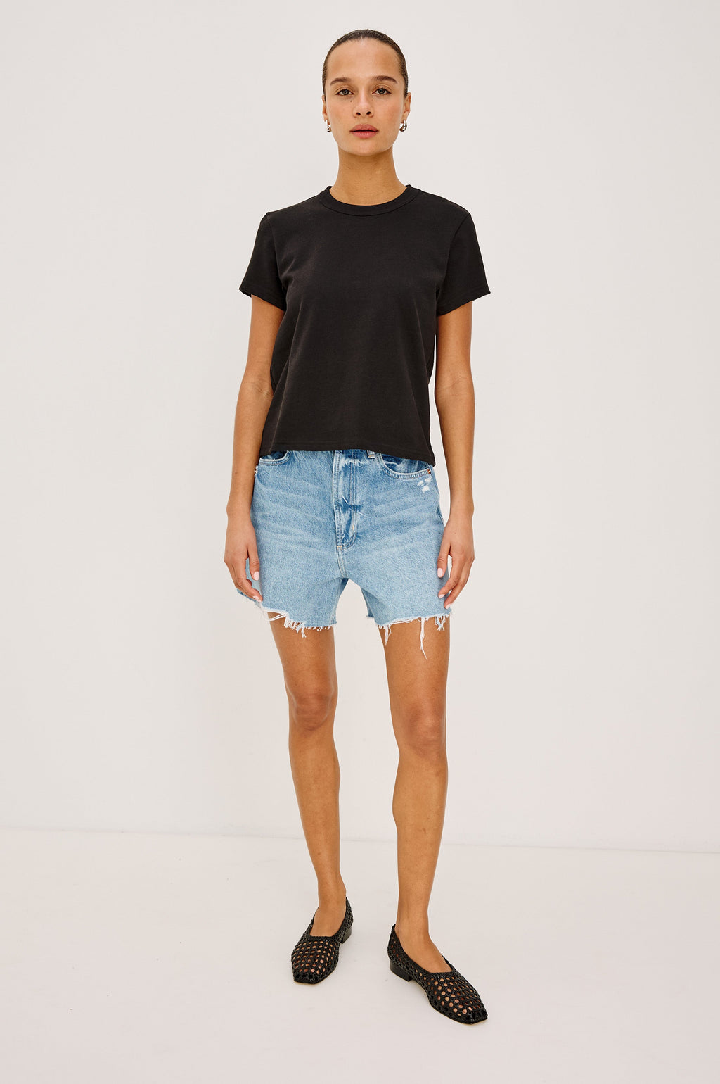 Girlfriend T-Shirt -  Black