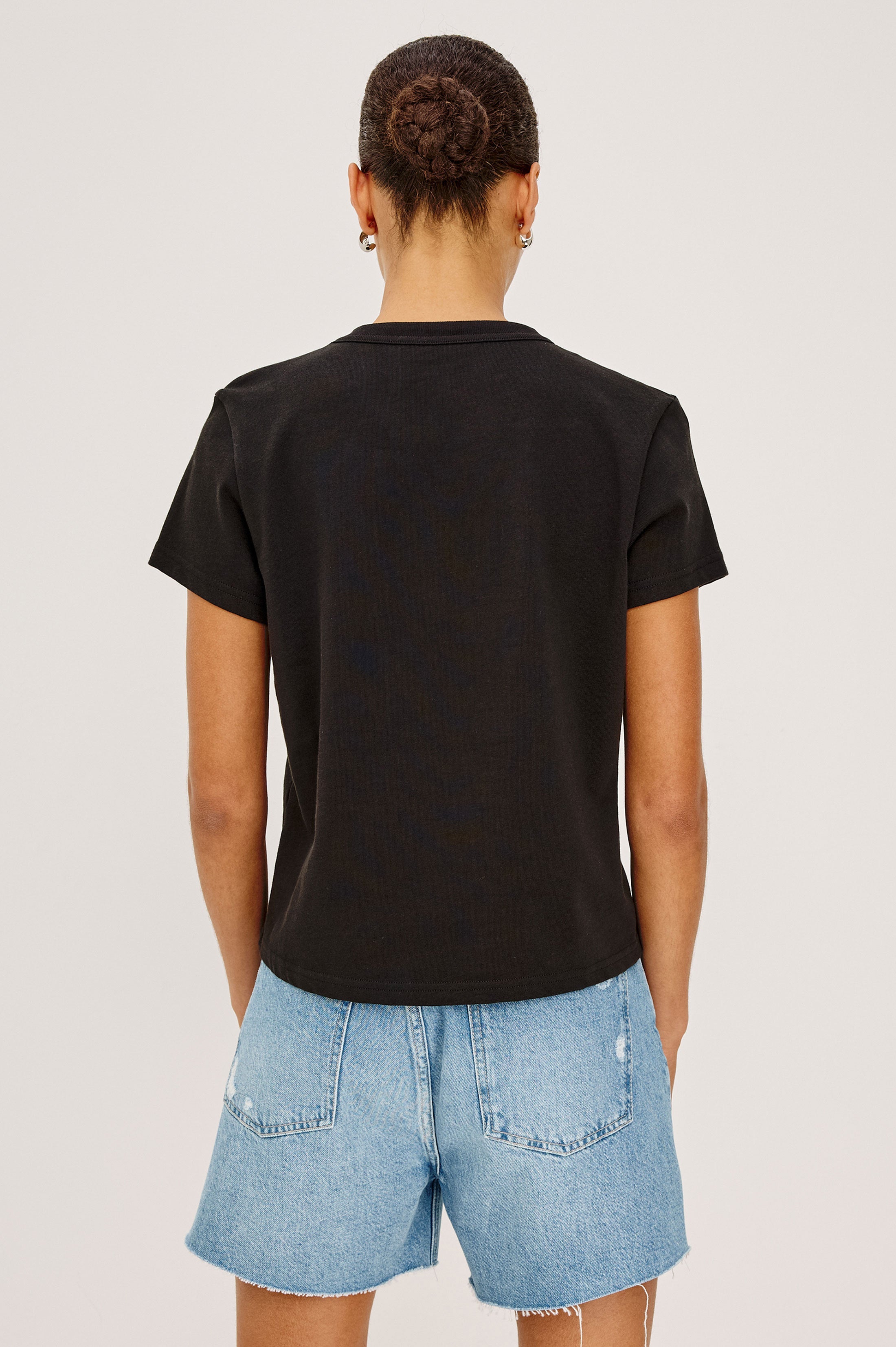 Girlfriend T-Shirt -  Black