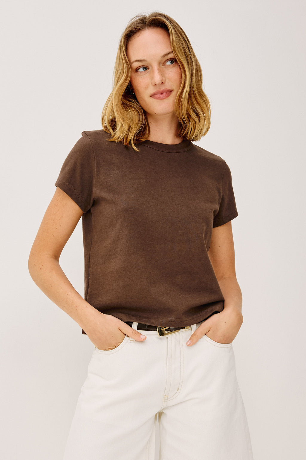 Girlfriend T-Shirt - Espresso