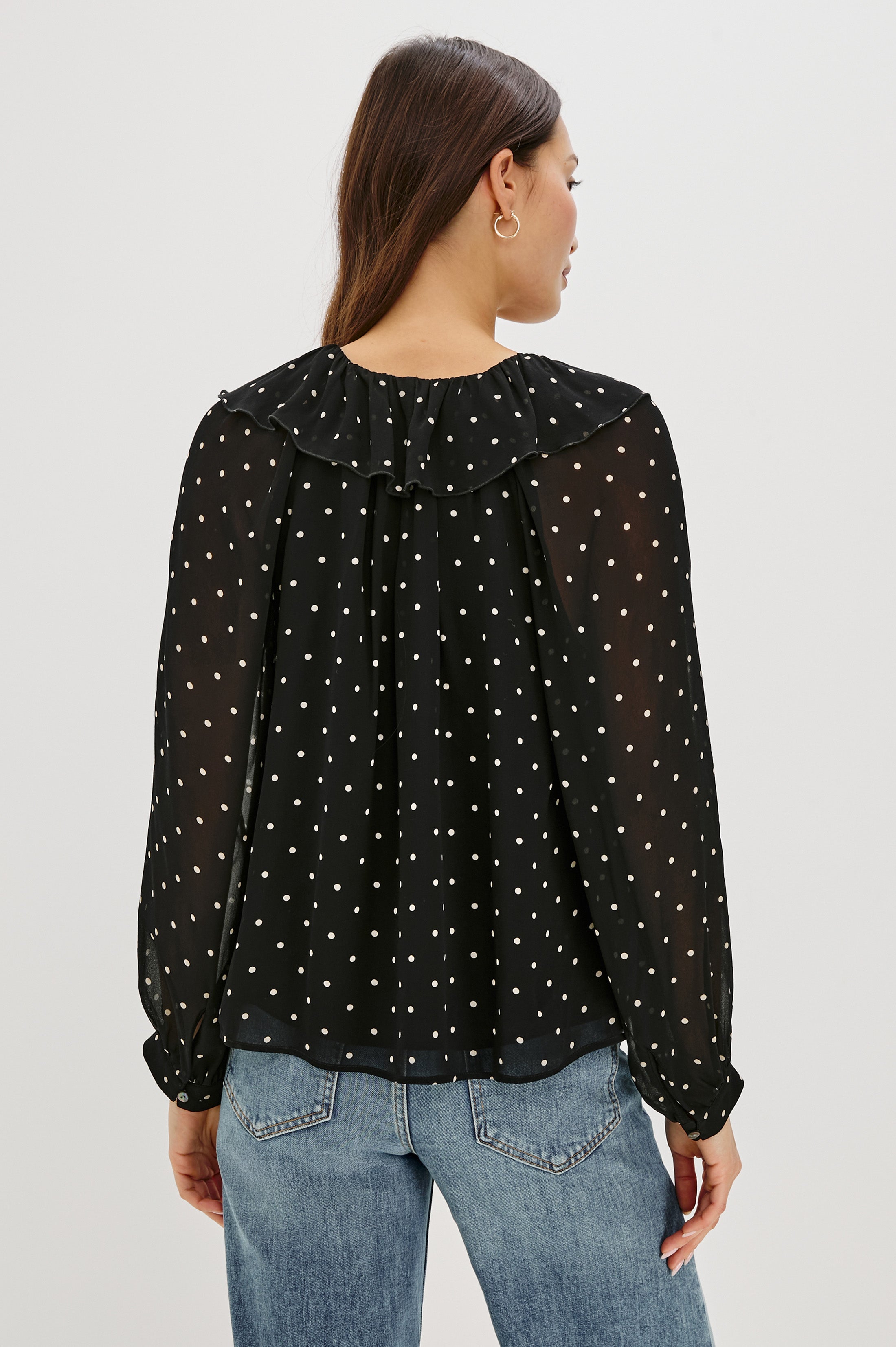 Honora Top - Polka Dots